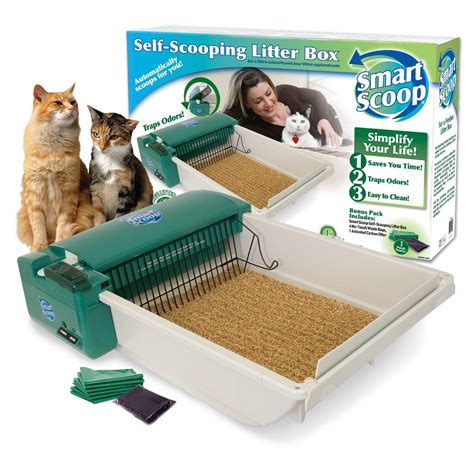 self scooping litter boxes